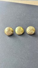 Lot Antique WWI British GVR Royal Cypher Buttons King George V BUTTONS LTD B'HA picture