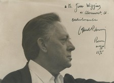 Goffredo Petrassi-Vintage Signed Photograph (Italian Composer) picture
