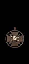 Antique WWII Ww2 Era Central European  Unique Pendant picture