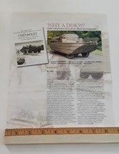 GMC G-501 DUKW 353 AMPHIBIOUS WWII TRUCK - DUCK - ORIGINAL 2006 ARTICLE picture