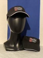 Set of 2- KETEL ONE VODKA Promo Adjustable Backstrap Black Visors Unisex NWOT picture