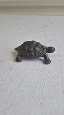 Rare 1890's Post & Co. Cincinnati Ohio Cast Iron Turtle Paperweight Excellent picture