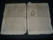 1852 BOSTON CULTIVATOR LOT OF 2 - DANIEL WEBSTER DEATH & FUNERAL - NP 3969 picture