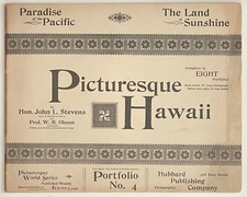 Hawaii Magazine- Paradise of the Pacific - Portfolio 4 - Printed 1894 - original picture