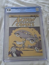 Action Comics #1 CGC 9.8 Ultimate Gold Foil Edition LTD 300 Homage picture