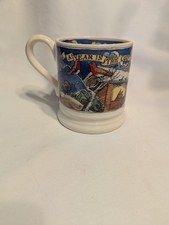 Emma Bridgewater, Matthew Rice, A Year in the County mug, Barnyard - read picture