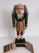 RARE Limited Susan Milford 1990 Nutcracker Benjamin Franklin Signed 454/5000 picture