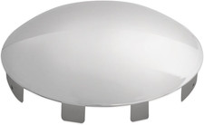 10770 Cr. Universal Front Hub Cap 1 Inches Lip, 6 Notches, Chr picture