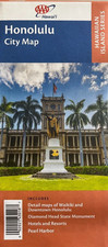 New AAA HONOLULU HAWAII ROAD MAP  Oahu City/Highway  HAWAIIAN ISLAND Latest 2021 picture