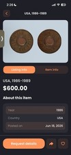 1986-1989 Transportation Coin New York picture
