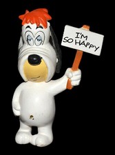 PVC FIGURE - Warner Brothers Store - Droopy with I'm So Happy sign - 1998 picture