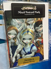 2026 Disney Parks Jasmine Becket-Griffith Mystery Mixed 10 Postcards Snow White picture