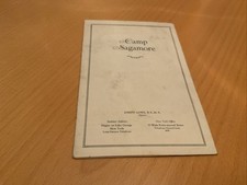 Vintage 1925 Camp Sagamore  Brochure Lake George NY  picture