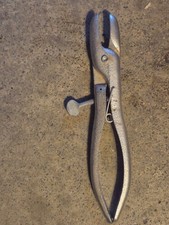 Vintage Decker's Hill Ringer Tool Hog Pig Ring Pliers 6.5