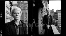'71 Andy Warhol Factory NYC Influential Pop Artist Gahr 35mm 2 Negative Lot C339 picture