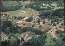 Jim Doane Mars Hill, North Carolina NC College Campus Aerial View Postcard picture