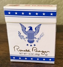 RARE Ronald Reagan Sealed Box of Jelly Belly Jellybeans 2.5