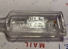 Vintage Dill’s Balm of Life Clear Glass Bottle Norristown PA Dill Medicine 6” picture