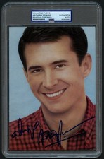 Anthony Perkins d1992 signed autograph 5.5x8 Photo Actor Psycho RC PSA Slabbed picture