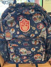 Disney Parks 2026 WDW 55th Anniversary 4x Park Icons Figment Mickey Backpack Bag picture