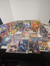 Superman Action Comics DC Comic Book Lot Vintage 1980s 1990s Collection picture