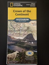 2022 National Geographic Crown of the Continent Geotourism Map & Guide picture