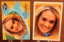 2 CARRIE UNDERWOOD 2005 Fleer American Idol Season 4 Rookie Chatter Insert picture