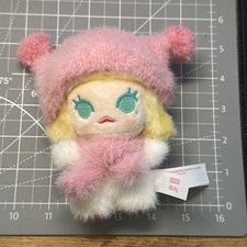 POP MART AUTHENTIC Fluffy & Cozy Series-Plush Pendant - Molly snug knit hat  picture