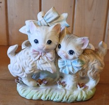 VINTAGE Retro KITSCHY KITTENS PLANTER BY ARNART picture