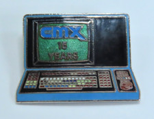 Vintage 1986 CMX Editing Systems Keyboard 15 Years Lapel Pin 1