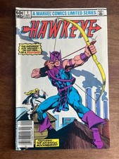 Hawkeye 1 Marvel Comics Origin 1st Meeting of Hawkeye & Mockingbird 1983 picture