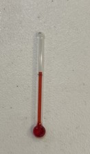 1 - 2  INCH GLASS REPLACEMENT THERMOMETER GLASS TUBE picture