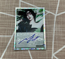 NINGNING AESPA Complex 2026 GAS Autograph AUTO CRACKED ICE FOIL #5/10 Signed picture