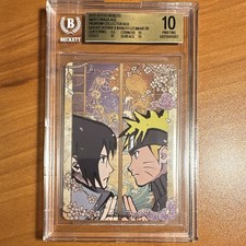 BGS PRISTINE 10 Sasuke x Naruto (2/9) KAYOU 2026 Naruto Ninja Age Premium Box picture