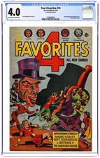 Four Favorites #14 CGC 4.0 1944 1236080004 picture