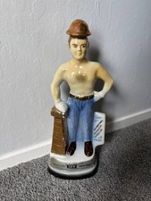 Vintage 1971 Jim Beam Decanter Tulsa International Petroleum Exposition Oil Man picture