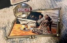 1975 Vintage Schlitz Beer 3-D Globe Advertisement Sign picture