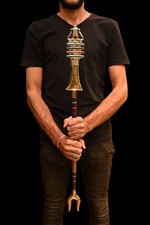 Egyptian Djed Scepter Symbol of Power Authentic Ancient Egyptian Antiquities BC picture