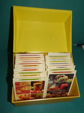 Betty Crocker Recipe Card Library  1971 Yellow Box Some sealed;  No V W X READ picture