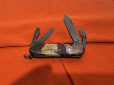 WENGER SWISS ARMY KNIFE HIGHLANDER TIMBER NOS RARE NEW OLD STOCK W/BOX UNUSED picture