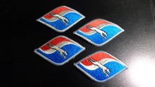 4 NOS NEW OLD STOCK GREYHOUND BUS LINES PATCH SHOULDER JACKET SHIRT HAT UNIFORM picture