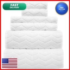 Alusa Home Ultra Soft & Stylish 700 GSM Luxury Bath Towels - 100% Zero-Twist picture
