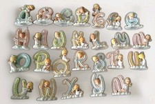 2002 Precious Moments Enesco Alphabet Letter Figurines 26 Piece Set picture