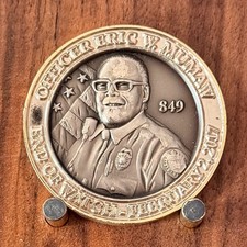 Nashville Metro Police Officer Eric Mumaw Memorial Challenge Coin  M#15 picture