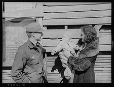 Photo:Gallatin MT 1940s Rehabilitation Administration Client Family Scene picture