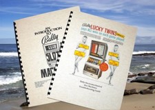 *2* Bally ELECTROMECHANICAL Slot Machine Introduction & TROUBLESHOOTING  manuals picture