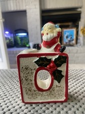 Vintage Ucago Santa Candle Holders Replacement 