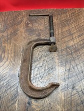 VTG J.H. Williams CC-406 Heavy Duty 4” Deep Throat C-Clamp USA Drop Forged picture