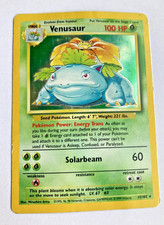Pokemon Venusaur 15/102 Base Set Rare Holo 1999 Unlimited picture