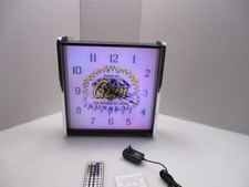 Insist on Gem Drinks LED light up Advertising wall clock Brand New picture